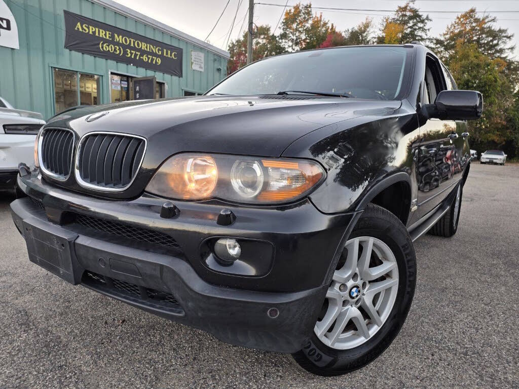Black 2006 BMW X5 SUV / Crossover All-Wheel Drive 5-Speed Automatic