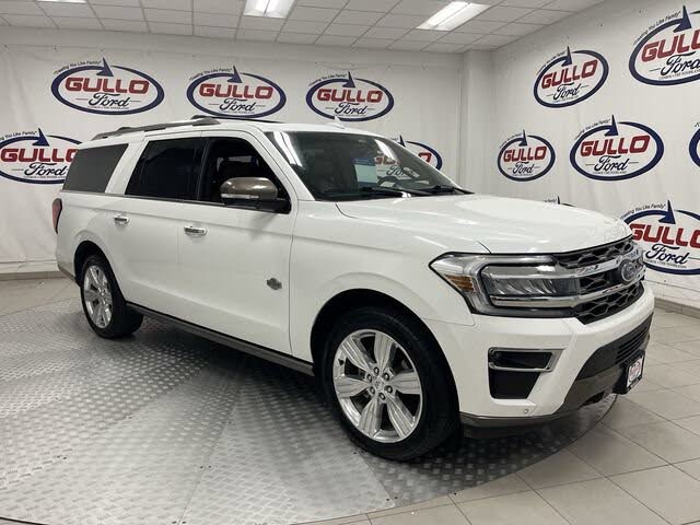 White Metallic 2022 Ford Expedition SUV / Crossover Four-Wheel Drive Automatic