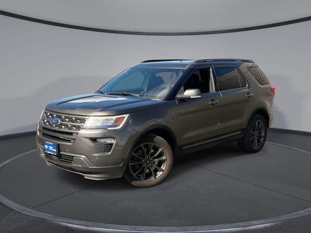Gray (Magnetic Metallic) 2018 Ford Explorer SUV / Crossover All-Wheel Drive 6-Speed Automatic