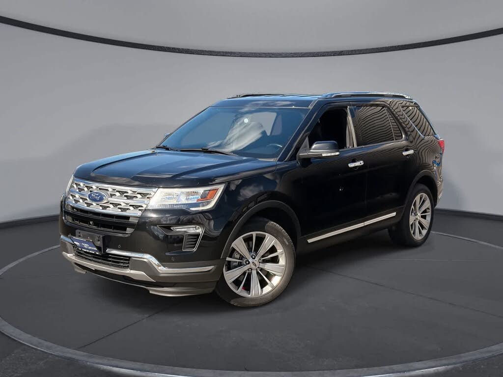 Shadow Black 2018 Ford Explorer SUV / Crossover All-Wheel Drive 6-Speed Automatic