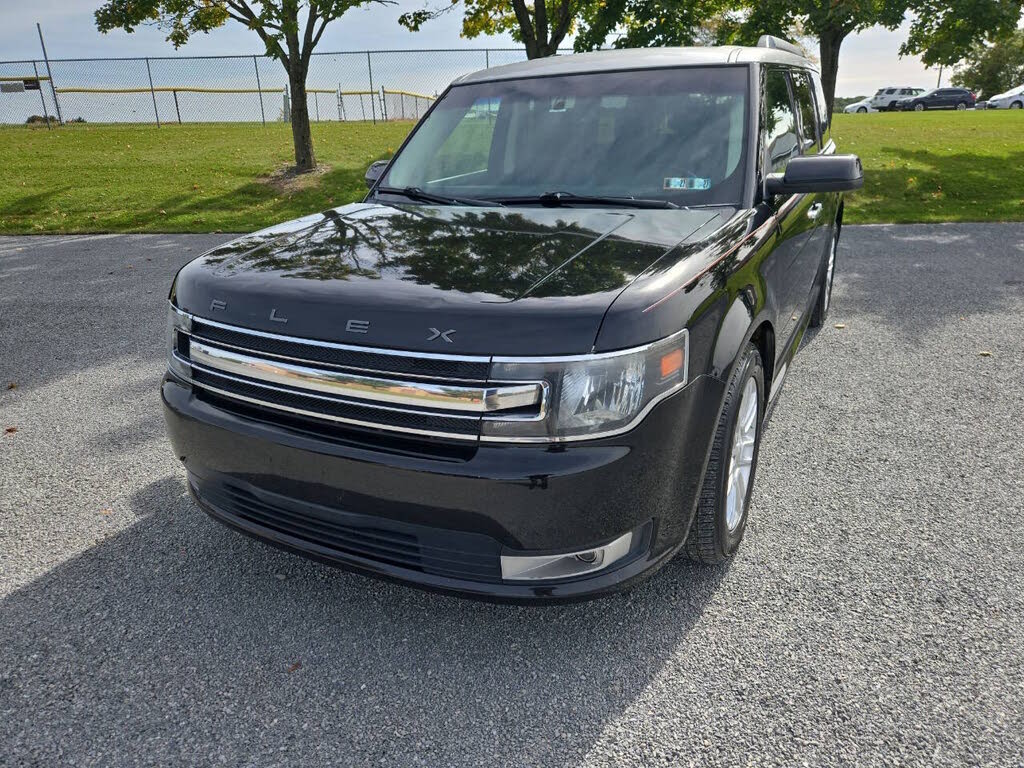Black 2016 Ford Flex SUV / Crossover Front-Wheel Drive 6-Speed Automatic