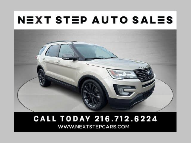 White Gold Metallic 2017 Ford Explorer SUV / Crossover All-Wheel Drive 6-Speed Automatic