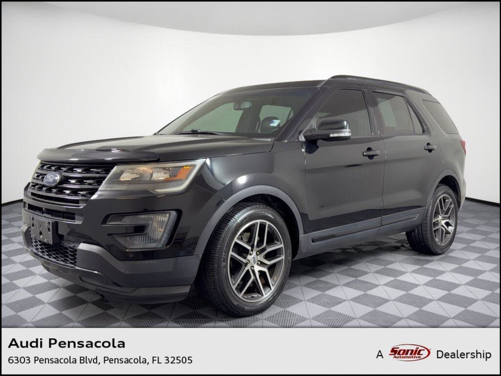 Black 2016 Ford Explorer SUV / Crossover All-Wheel Drive Automatic