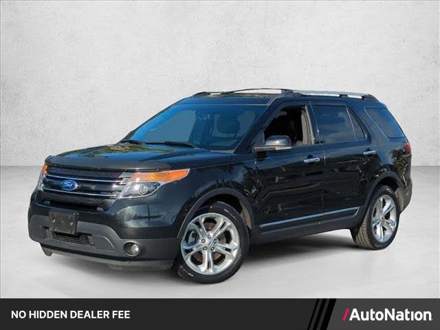 Tuxedo Black Metallic 2014 Ford Explorer SUV / Crossover Front-Wheel Drive Automatic