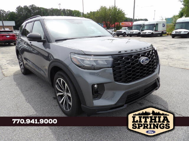 Gray Metallic 2026 Ford Explorer SUV / Crossover Rear-Wheel Drive Automatic