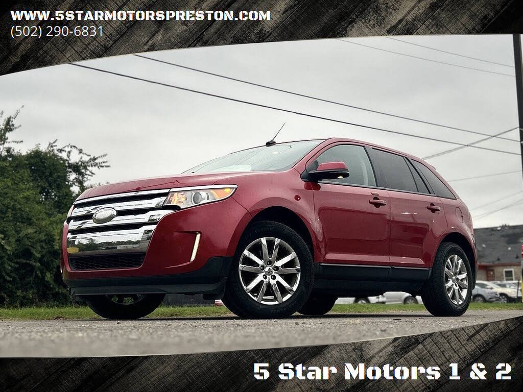 Red Candy Metallic Tinted Clearcoat 2012 Ford Edge SUV / Crossover Front-Wheel Drive 6-Speed Automatic