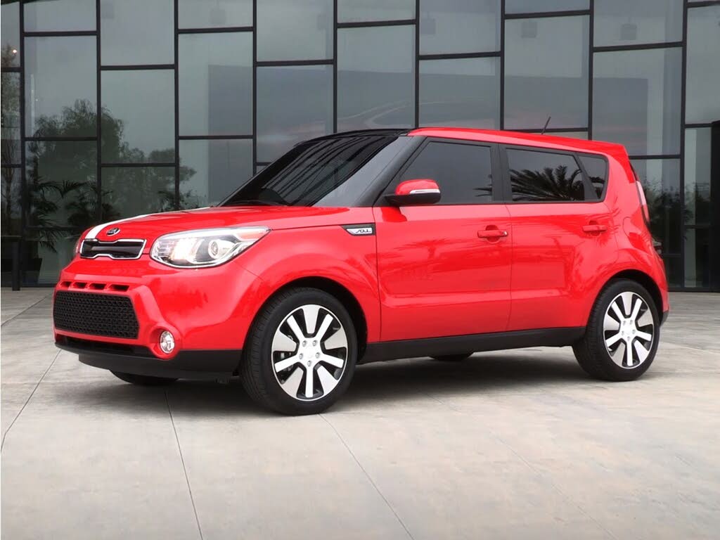 Clear White 2014 Kia Soul Wagon Front-Wheel Drive 6-Speed Automatic