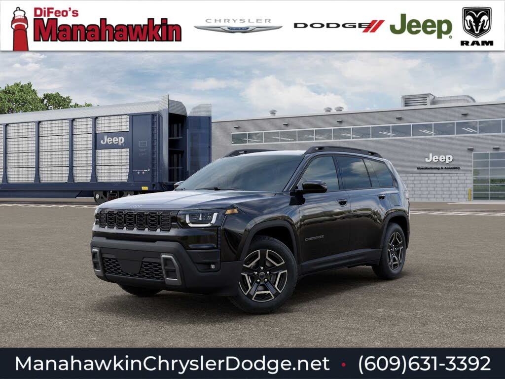 Diamond Black Crystal Pearlcoat 2027 Jeep Cherokee SUV / Crossover  Continuously Variable Transmission