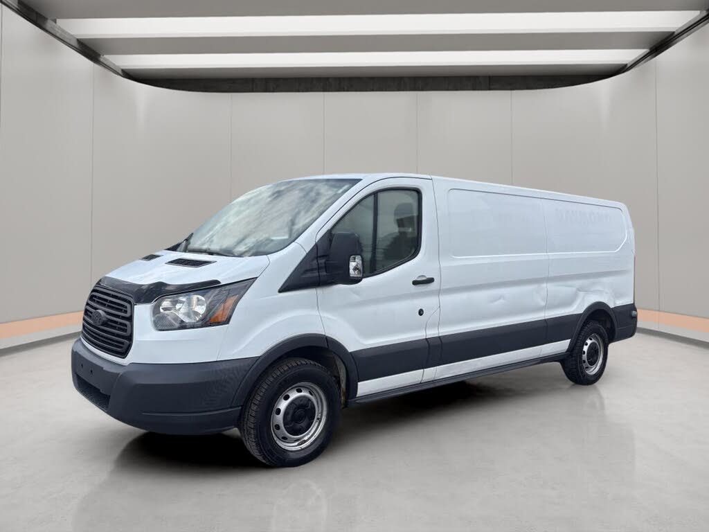 White 2018 Ford Transit Cargo Van Rear-Wheel Drive Automatic