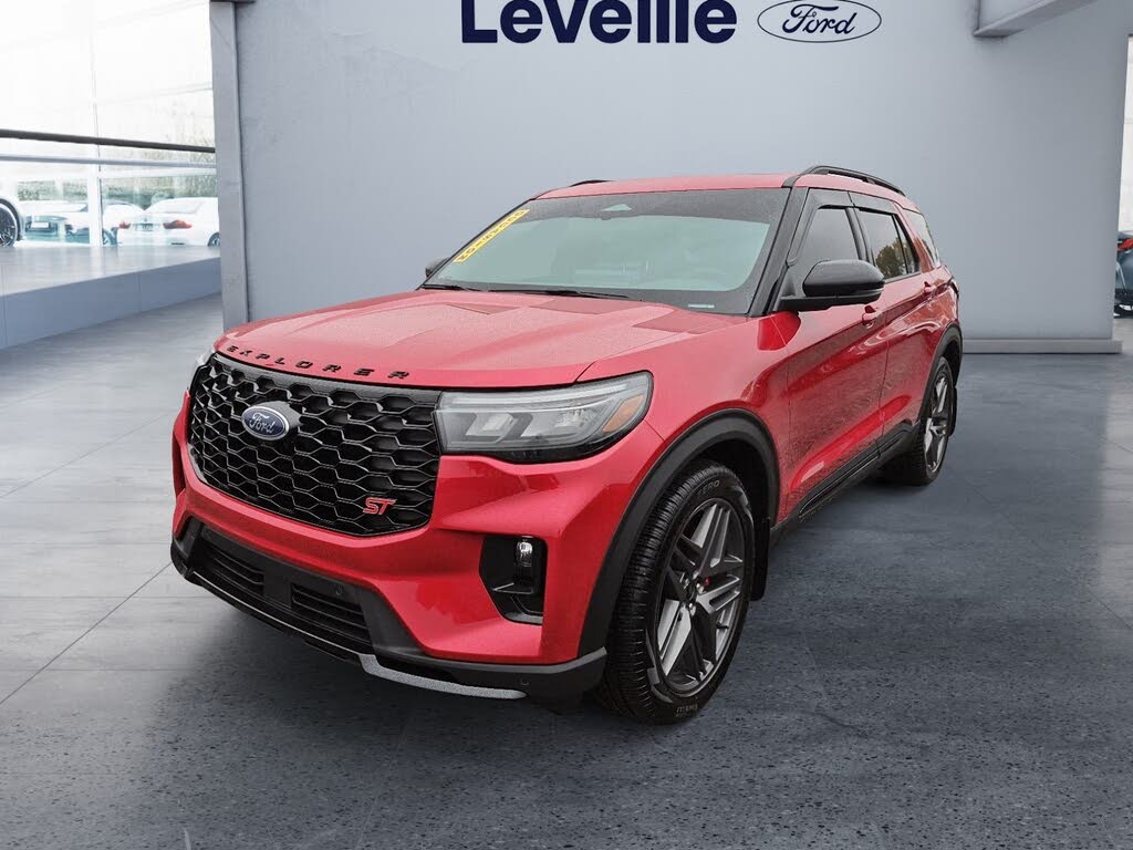 Red 2026 Ford Explorer SUV / Crossover All-Wheel Drive Automatic