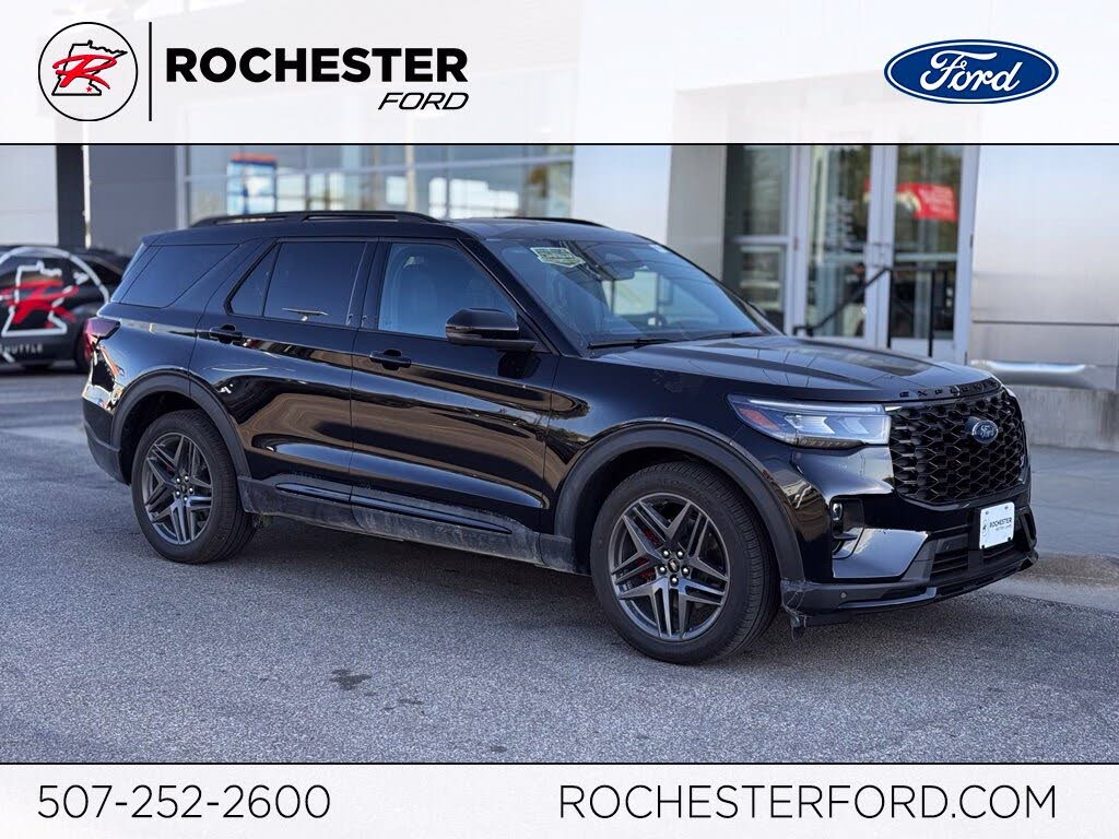 Agate Black Metallic 2026 Ford Explorer SUV / Crossover All-Wheel Drive Automatic