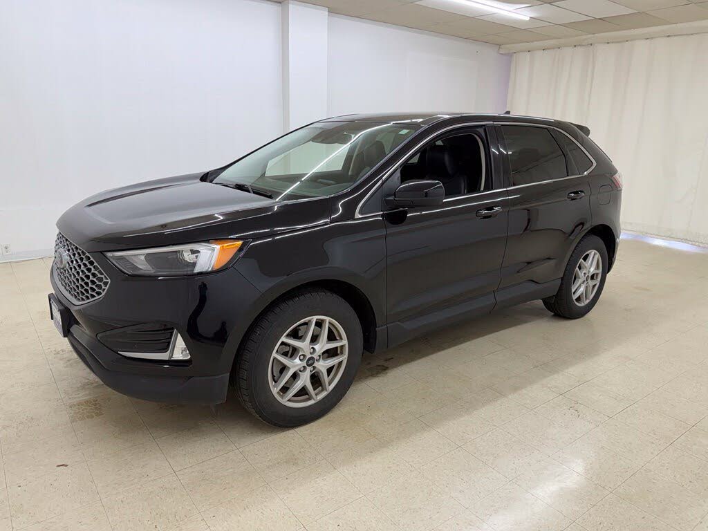 Agate Black Metallic 2024 Ford Edge SUV / Crossover All-Wheel Drive 8-Speed Automatic