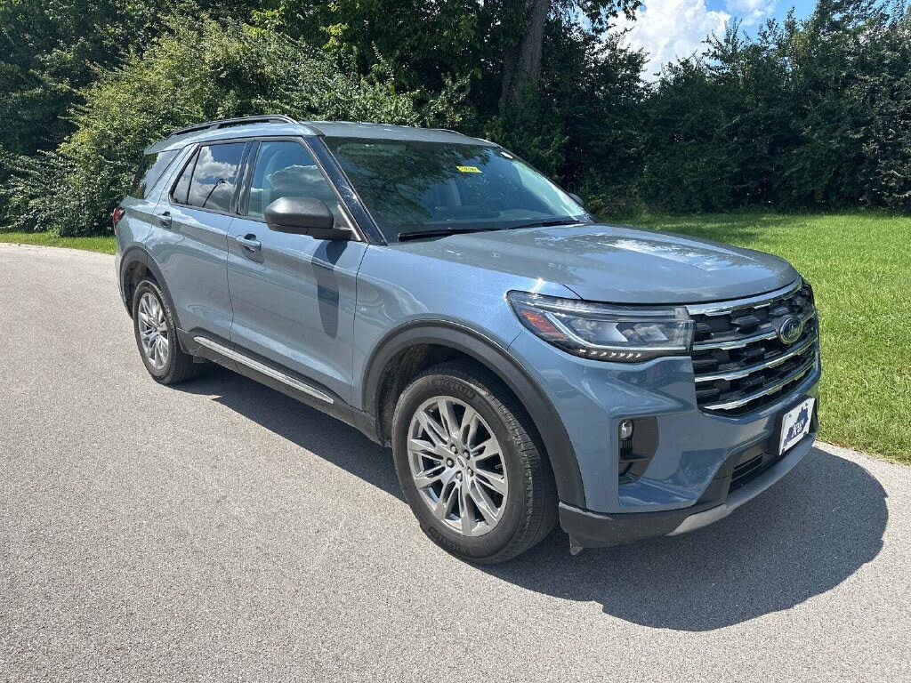 Vapor Blue 2025 Ford Explorer SUV / Crossover All-Wheel Drive Automatic