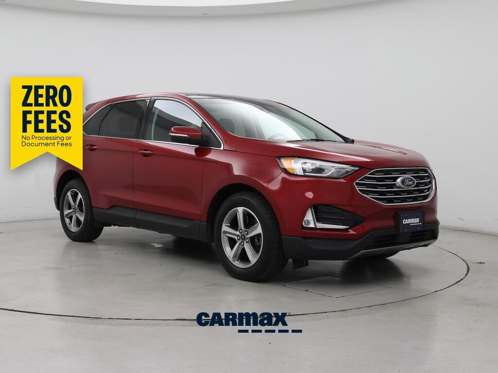 Red 2020 Ford Edge SUV / Crossover All-Wheel Drive Automatic