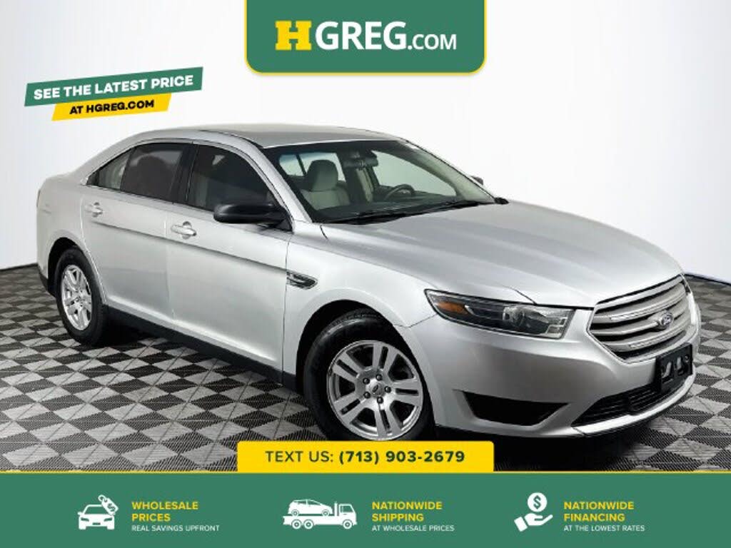 Silver 2018 Ford Taurus Sedan Front-Wheel Drive Automatic