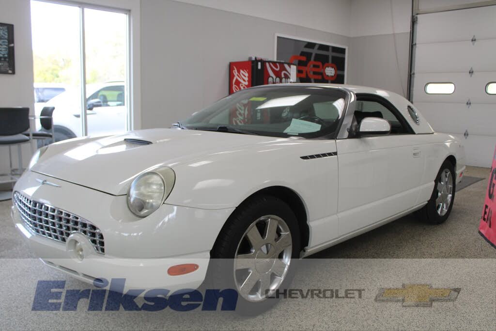 White 2002 Ford Thunderbird Convertible Rear-Wheel Drive Automatic
