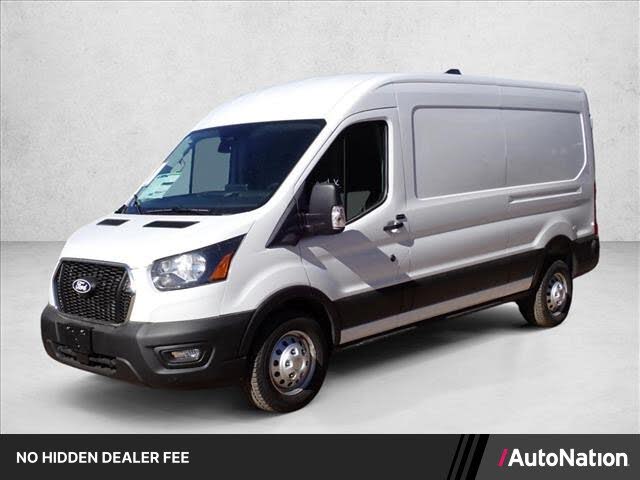 Oxford White 2026 Ford Transit Cargo Van All-Wheel Drive Automatic