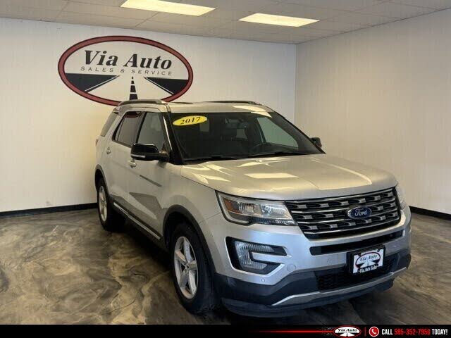 Gray (Magnetic) 2017 Ford Explorer SUV / Crossover All-Wheel Drive Automatic