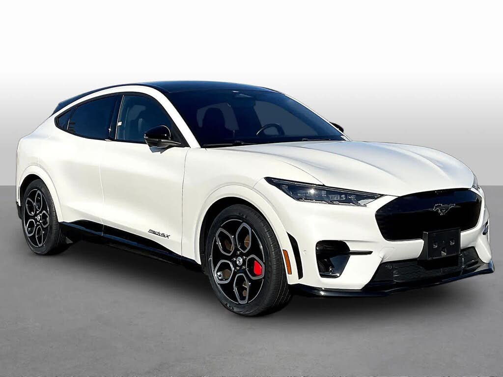 Star White Metallic Tri-Coat 2023 Ford Mustang Mach-E SUV / Crossover All-Wheel Drive 1-Speed Automatic