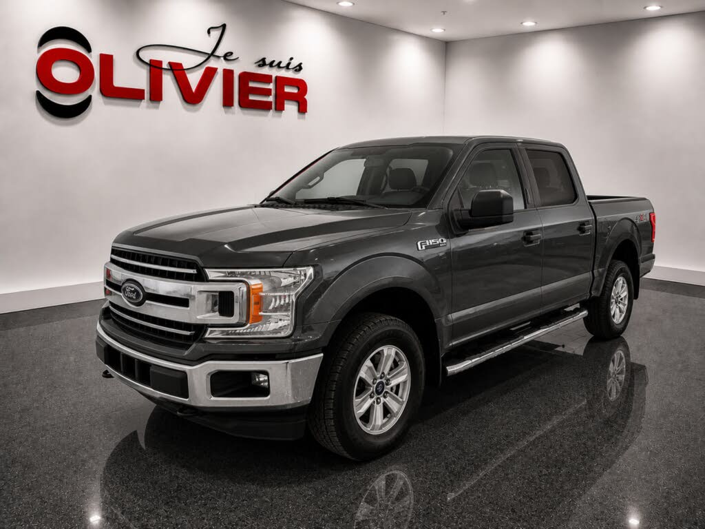 Gray 2018 Ford F-150 Pickup Truck Four-Wheel Drive Automatic