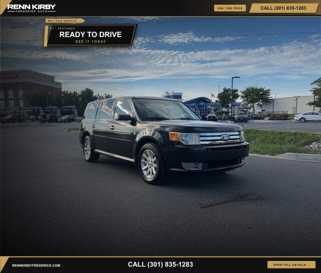Black 2011 Ford Flex SUV / Crossover Front-Wheel Drive 6-Speed Automatic