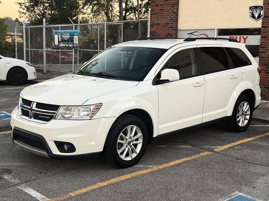 White 2015 Dodge Journey SUV / Crossover Front-Wheel Drive Automatic