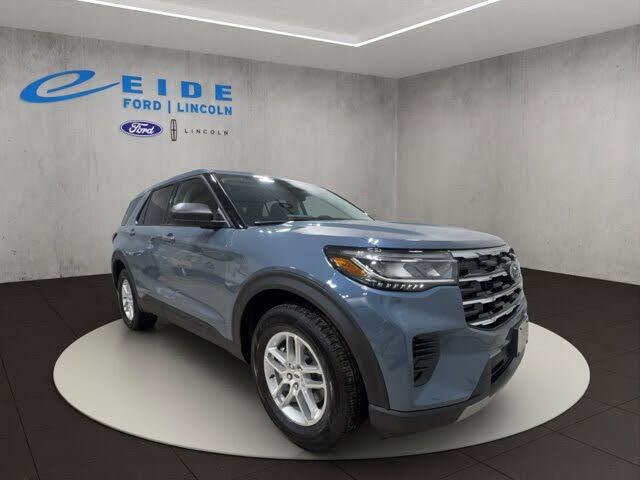Vapor Blue Metallic 2026 Ford Explorer SUV / Crossover All-Wheel Drive Automatic
