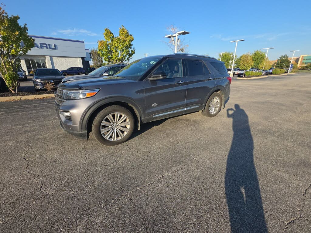 Gray Metallic 2022 Ford Explorer SUV / Crossover All-Wheel Drive Automatic