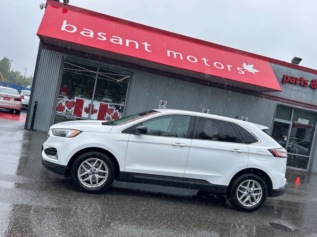 White 2022 Ford Edge SUV / Crossover All-Wheel Drive Automatic