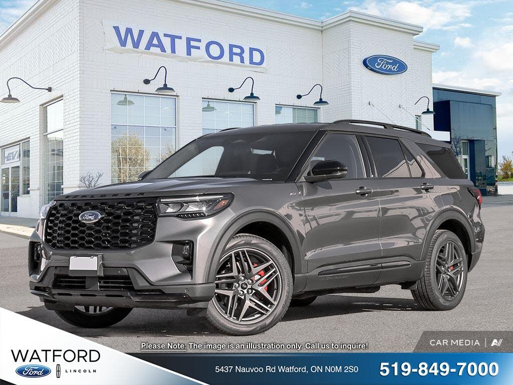 Gray 2026 Ford Explorer SUV / Crossover All-Wheel Drive Automatic