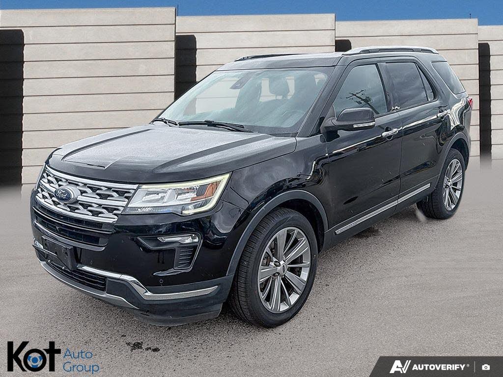 Black 2018 Ford Explorer SUV / Crossover All-Wheel Drive Automatic