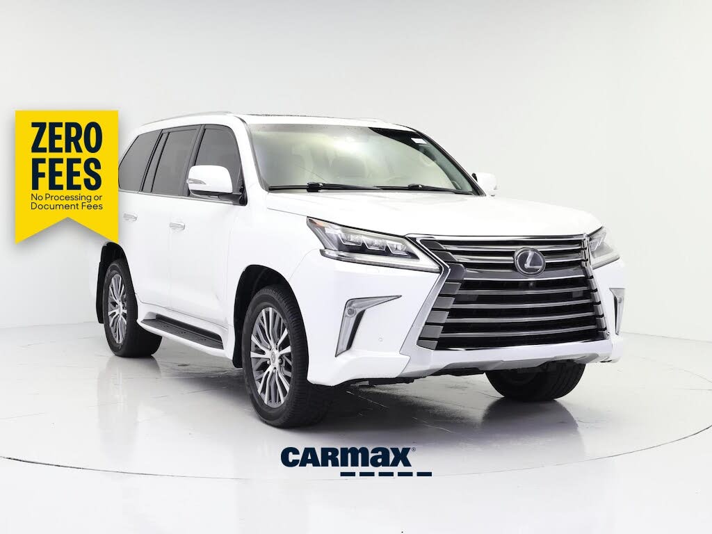 White 2019 Lexus LX SUV / Crossover  Automatic