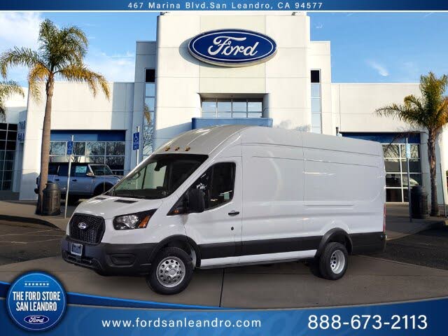 Oxford White 2027 Ford Transit Cargo Van Rear-Wheel Drive 