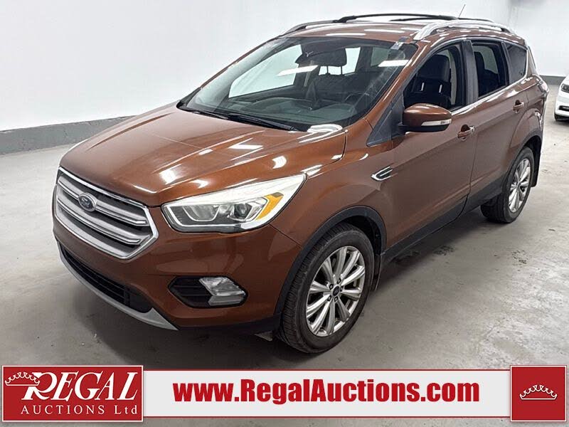 Orange 2017 Ford Escape SUV / Crossover All-Wheel Drive 