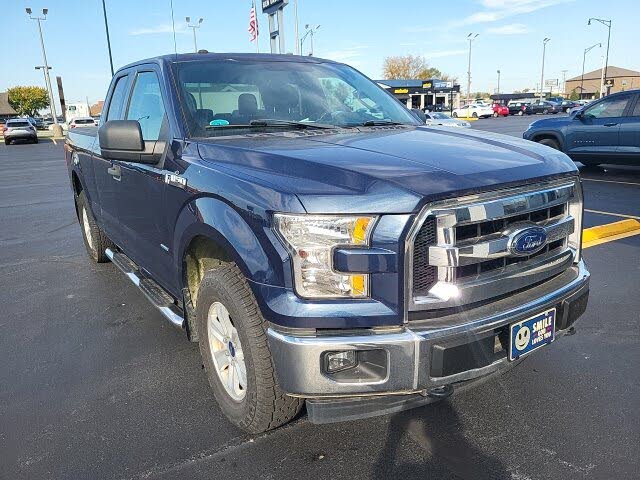 Blue Jeans Metallic 2017 Ford F-150 Pickup Truck Four-Wheel Drive 6-Speed Automatic