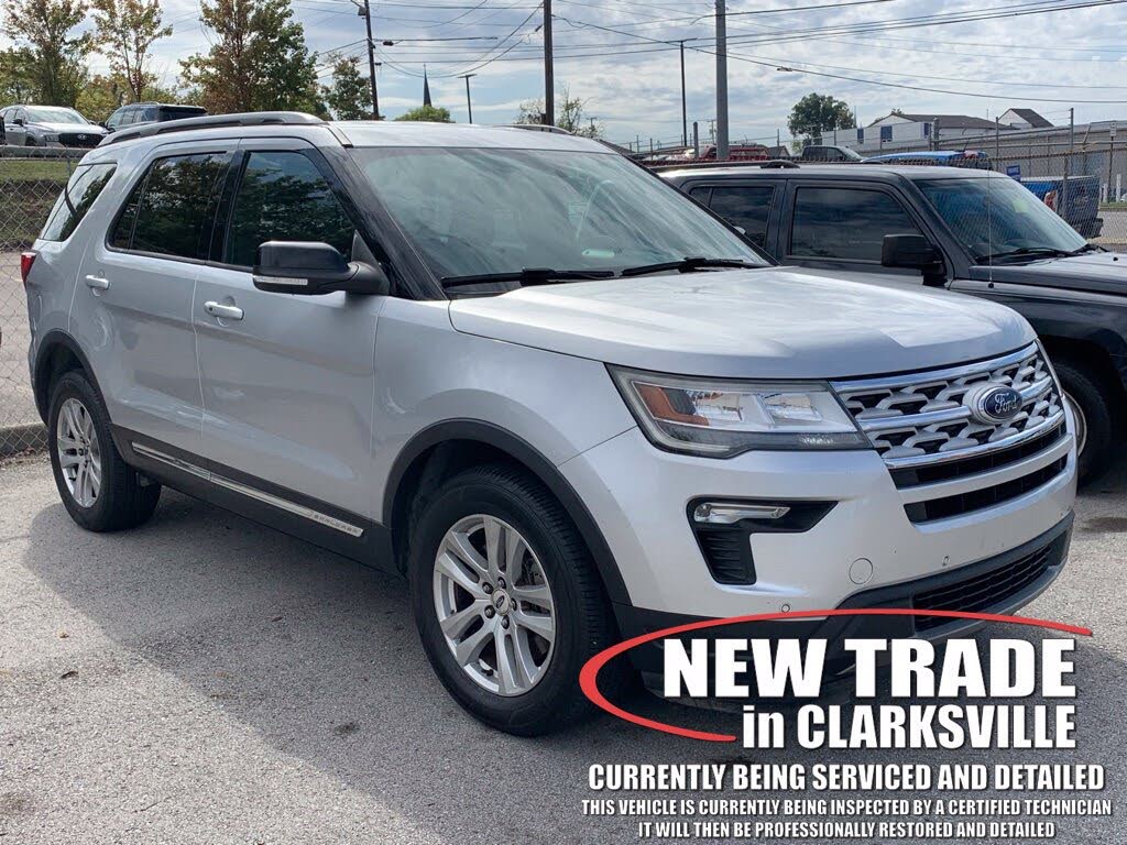 Ingot Silver 2018 Ford Explorer SUV / Crossover All-Wheel Drive 6-Speed Automatic