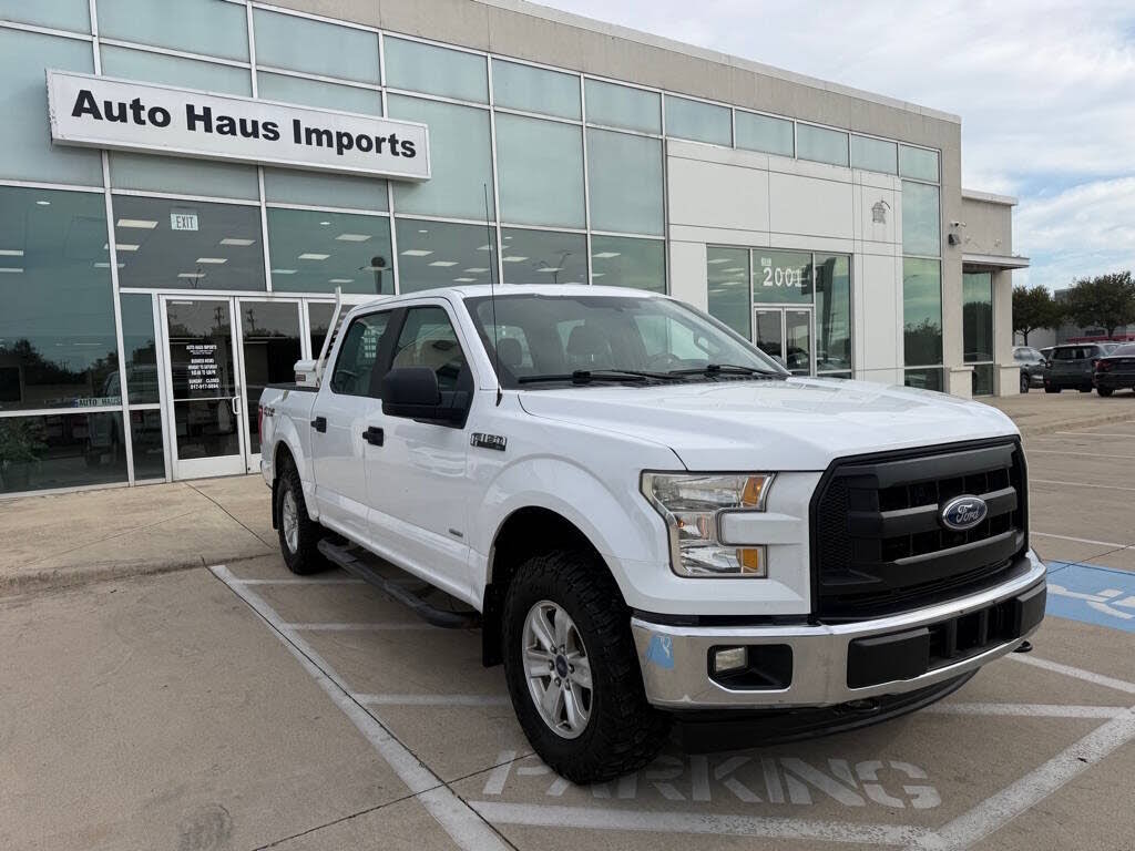 White 2017 Ford F-150 Pickup Truck Four-Wheel Drive Automatic