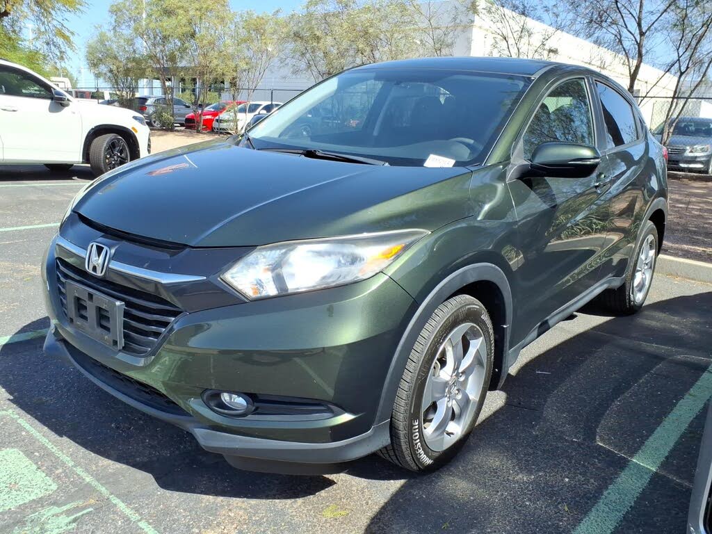 Green 2017 Honda HR-V SUV / Crossover All-Wheel Drive 7-Speed CVT