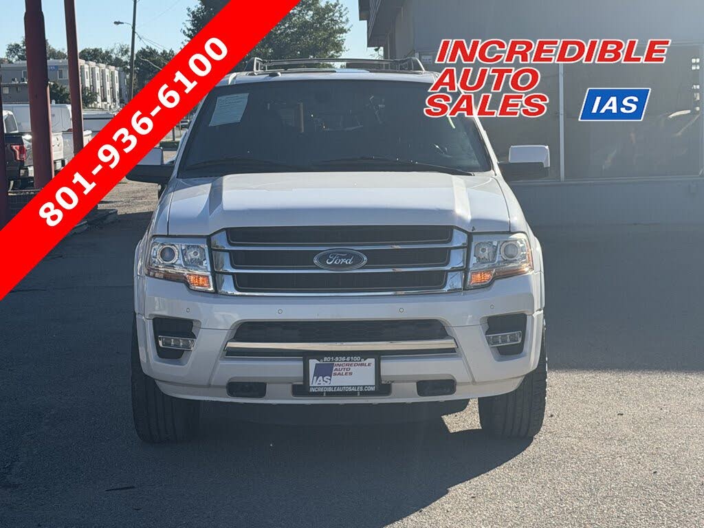 White 2017 Ford Expedition SUV / Crossover Four-Wheel Drive Automatic
