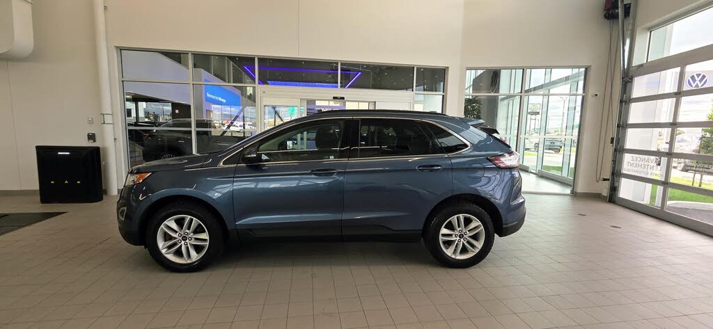 Blue 2018 Ford Edge SUV / Crossover All-Wheel Drive Automatic