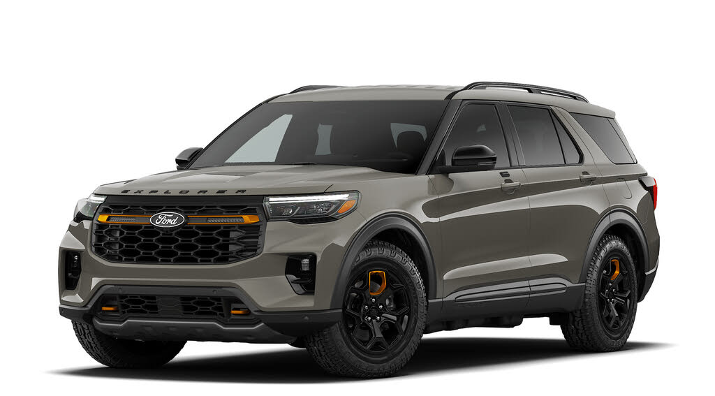 Gray (Marsh Grey) 2027 Ford Explorer SUV / Crossover All-Wheel Drive Automatic