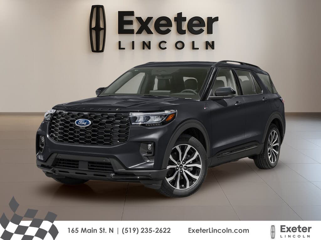 Agate Black Metallic (UM) 2026 Ford Explorer SUV / Crossover All-Wheel Drive Automatic