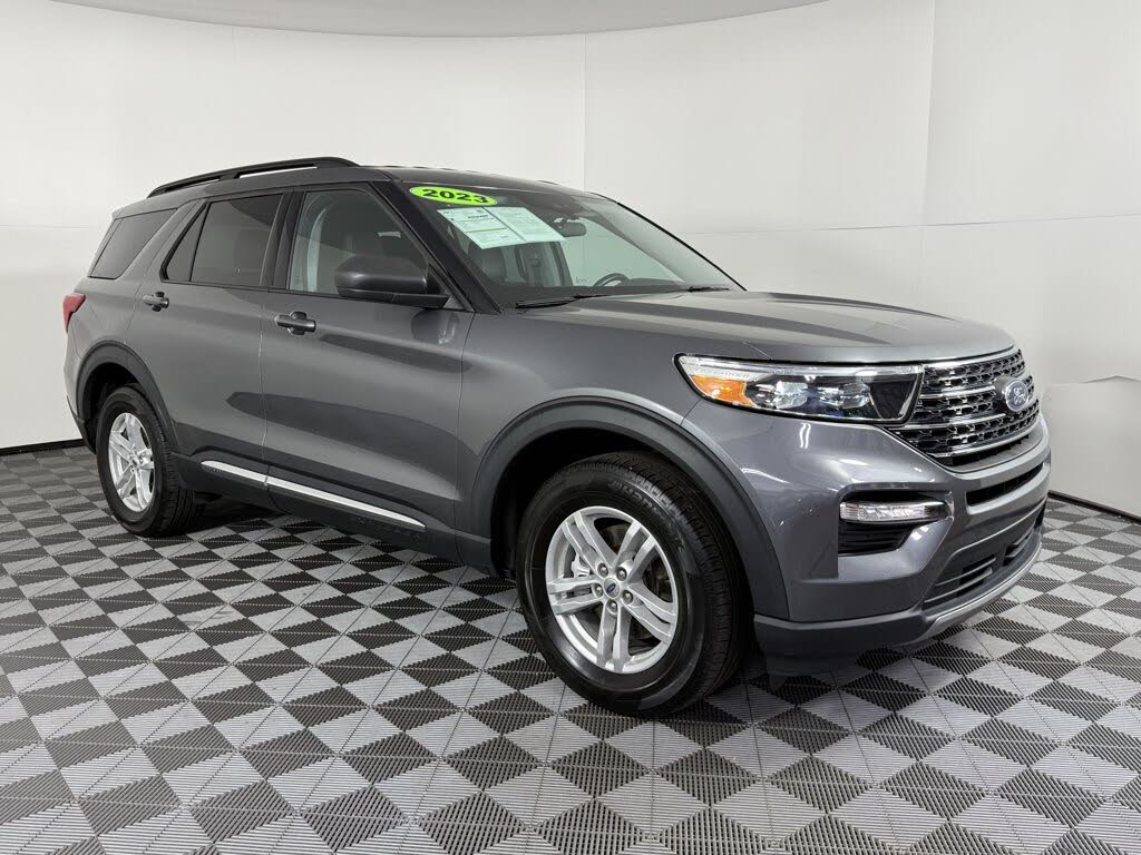 Gray 2023 Ford Explorer SUV / Crossover All-Wheel Drive Automatic