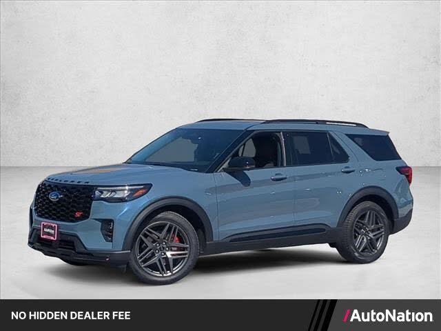 Vapor Blue Metallic 2026 Ford Explorer SUV / Crossover All-Wheel Drive Automatic