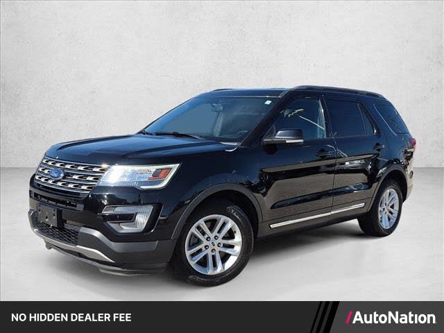 Shadow Black 2017 Ford Explorer SUV / Crossover Front-Wheel Drive 6-Speed Automatic