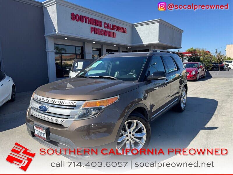 Bronze Fire Metallic Tinted Clearcoat 2015 Ford Explorer SUV / Crossover Front-Wheel Drive Automatic