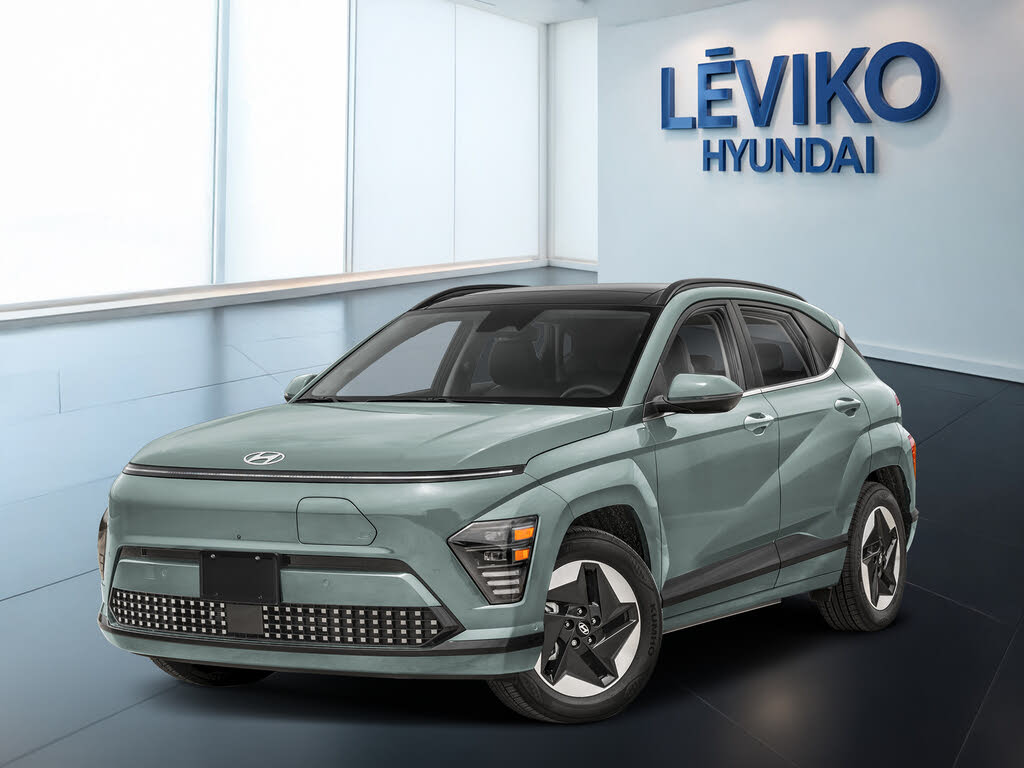 Green (VERT MIRAGE(RRR-NNB)-NOIR) 2027 Hyundai Kona Electric SUV / Crossover  Automatic
