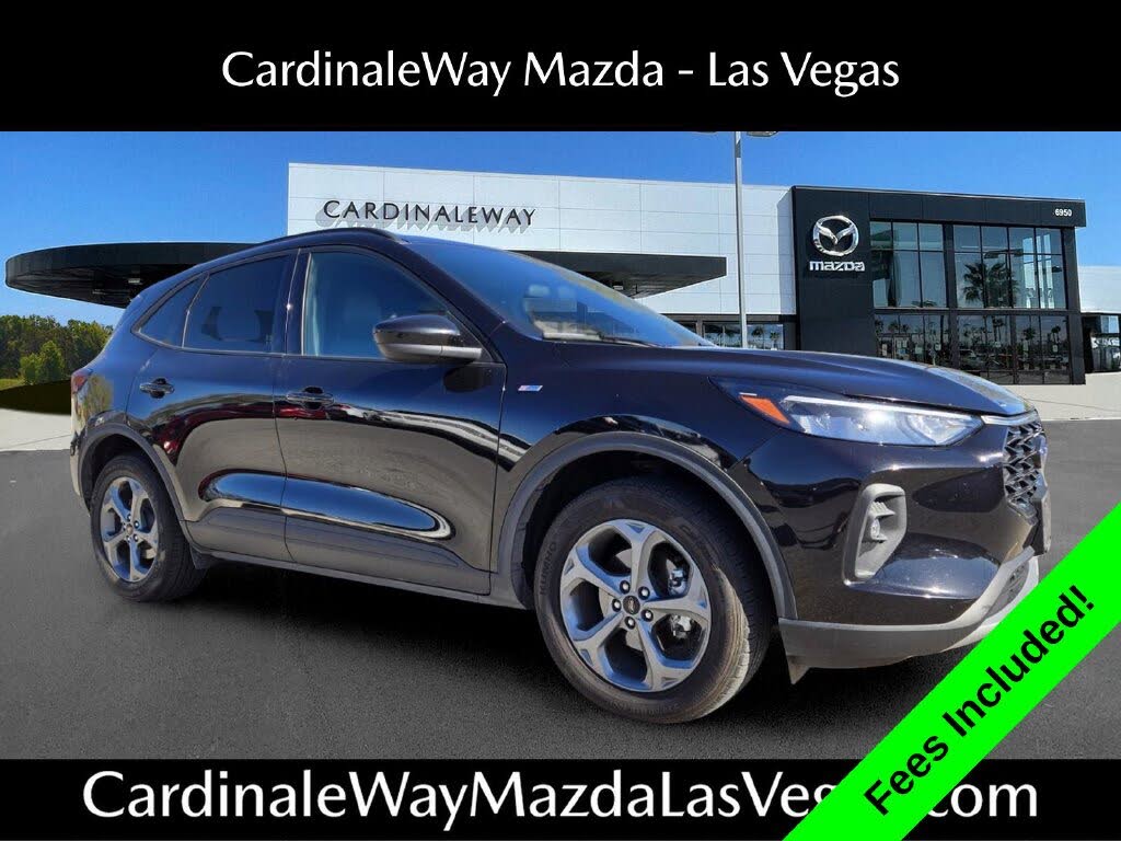 Black Metallic 2025 Ford Escape SUV / Crossover All-Wheel Drive 8-Speed Automatic