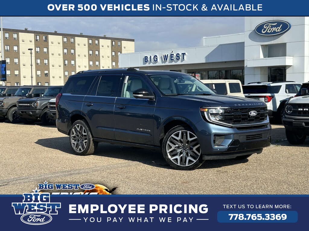 Blue 2027 Ford Expedition SUV / Crossover Four-Wheel Drive Automatic