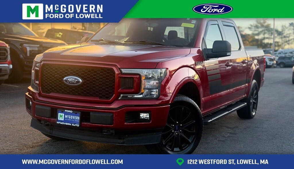 Ruby Red Metallic 2019 Ford F-150 Pickup Truck Four-Wheel Drive Automatic